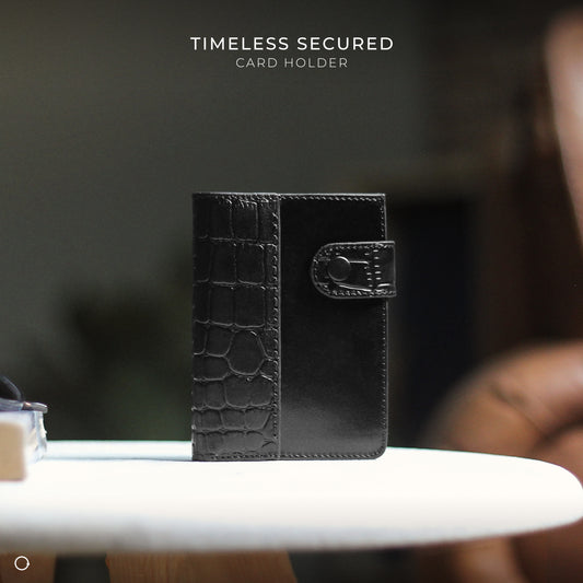 Timeless Genuine Secured card holder