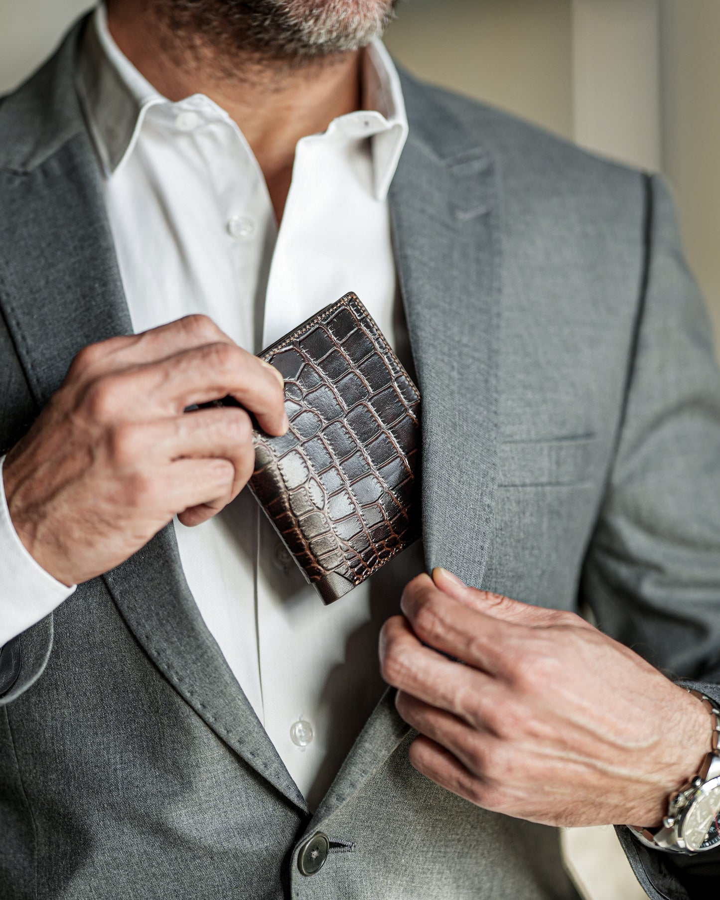 Businessmen Brown Wallet