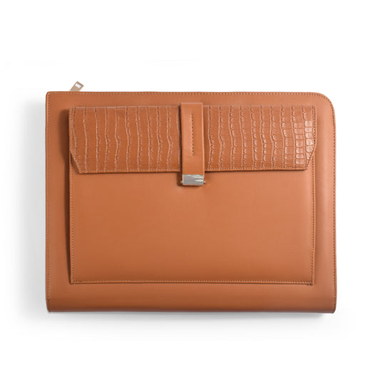 Caramel premier laptop sleeve