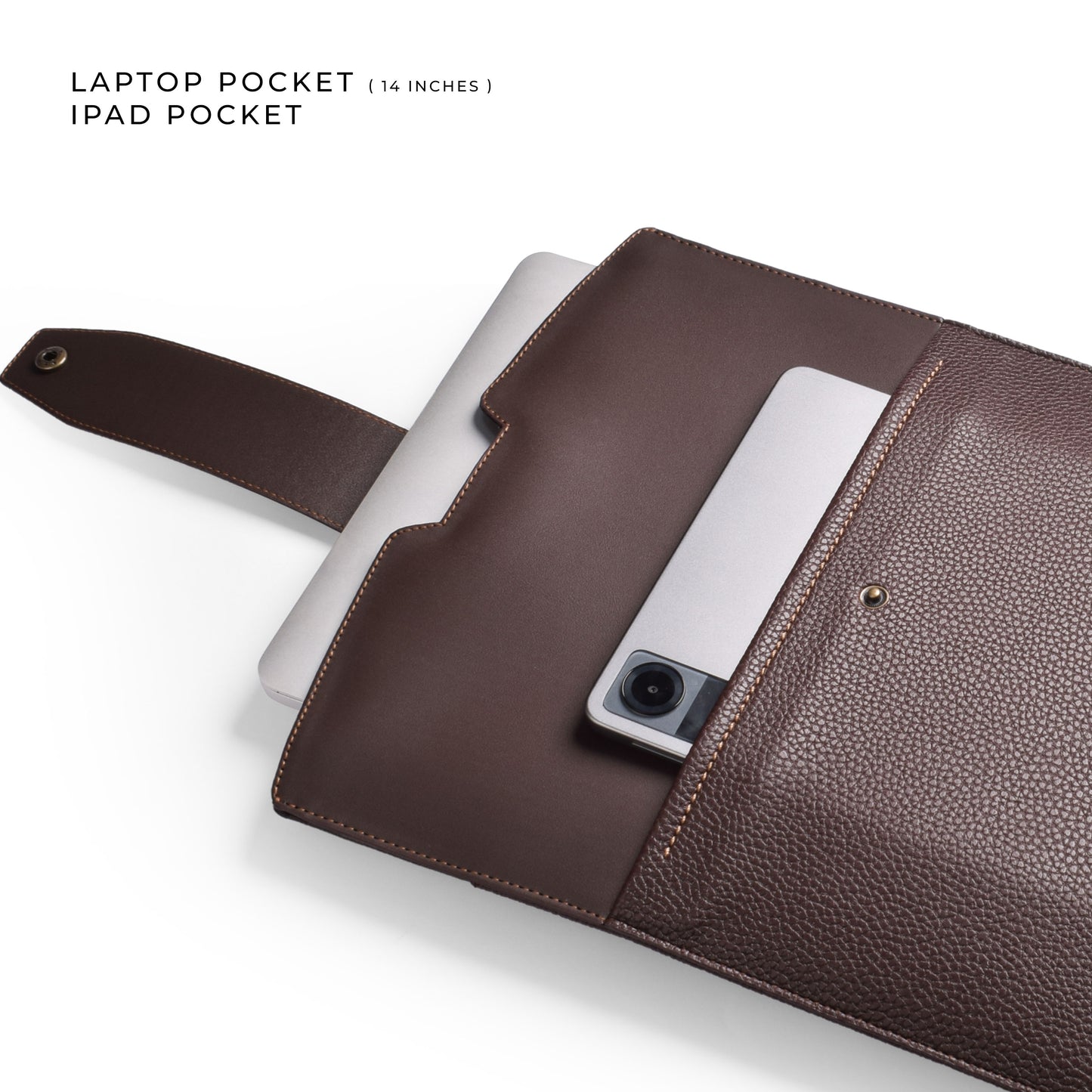 Brown Empower Laptop Sleeve