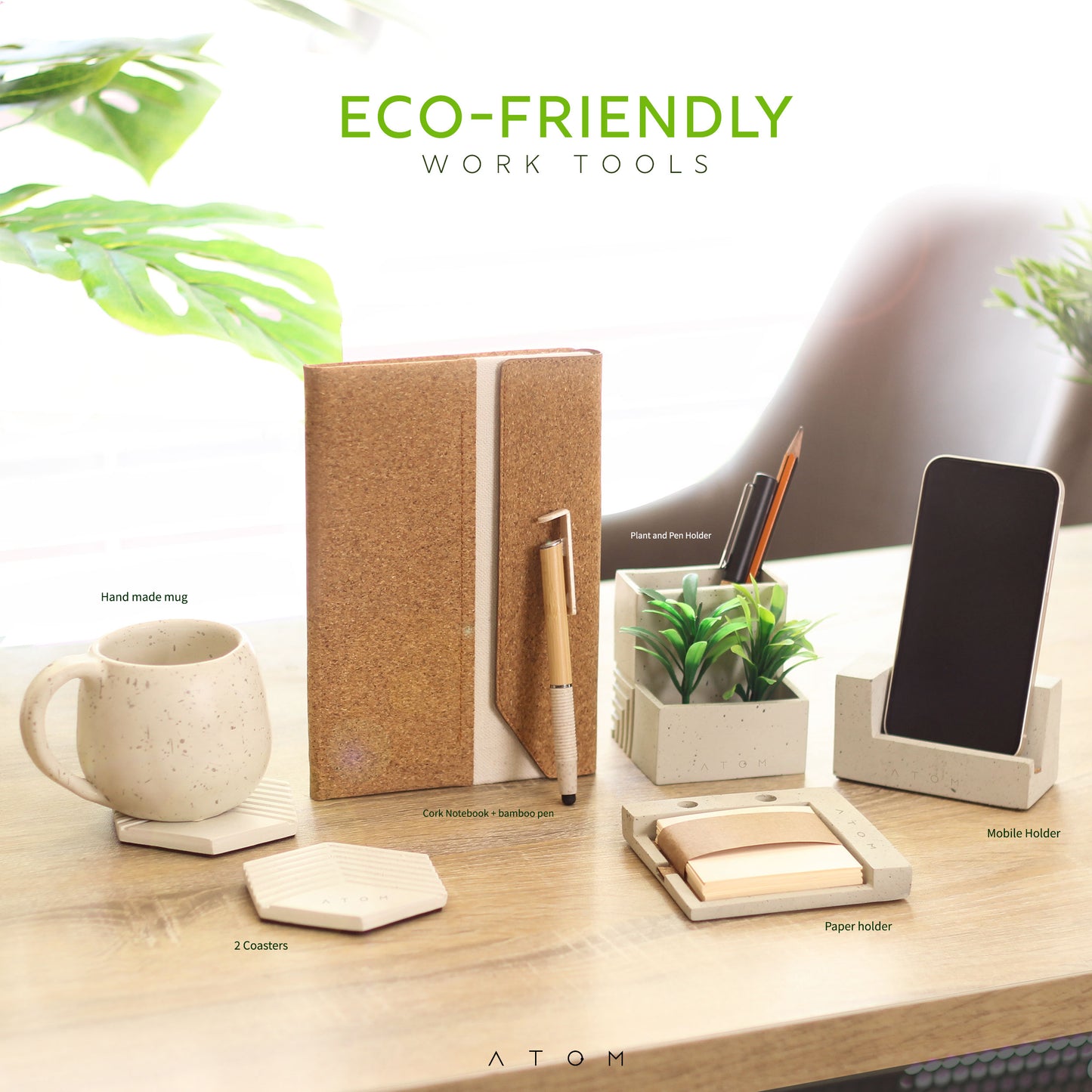 ECO-FRIENDLY work tools.