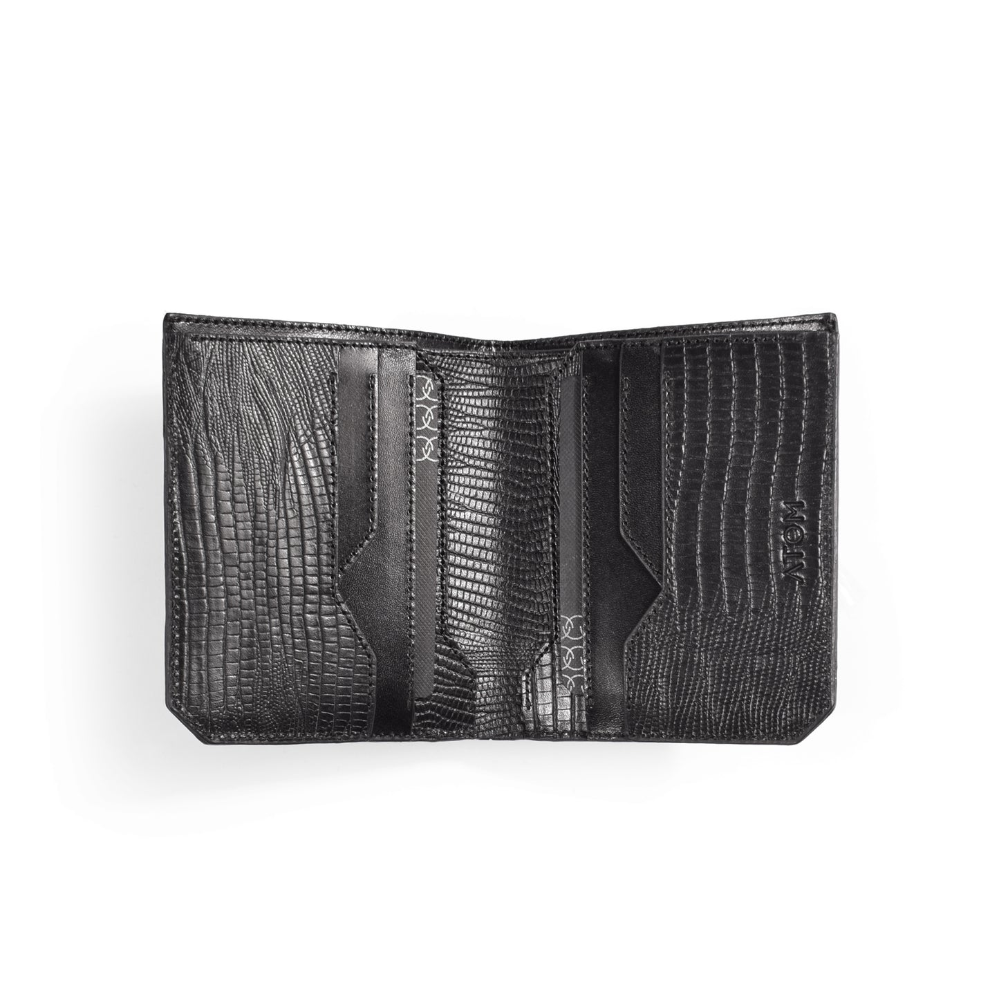 Lizard Black Wallet