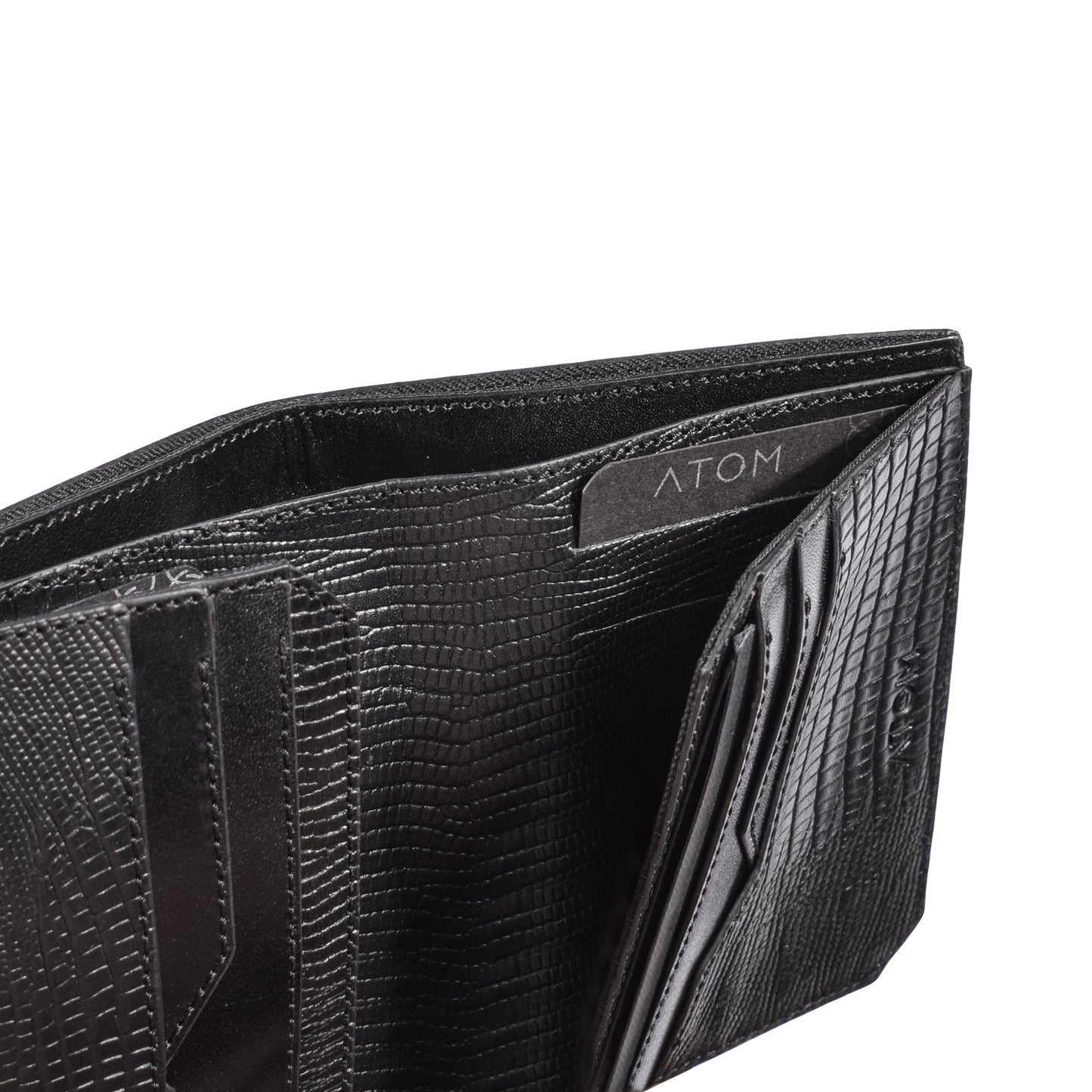 Lizard Black Wallet