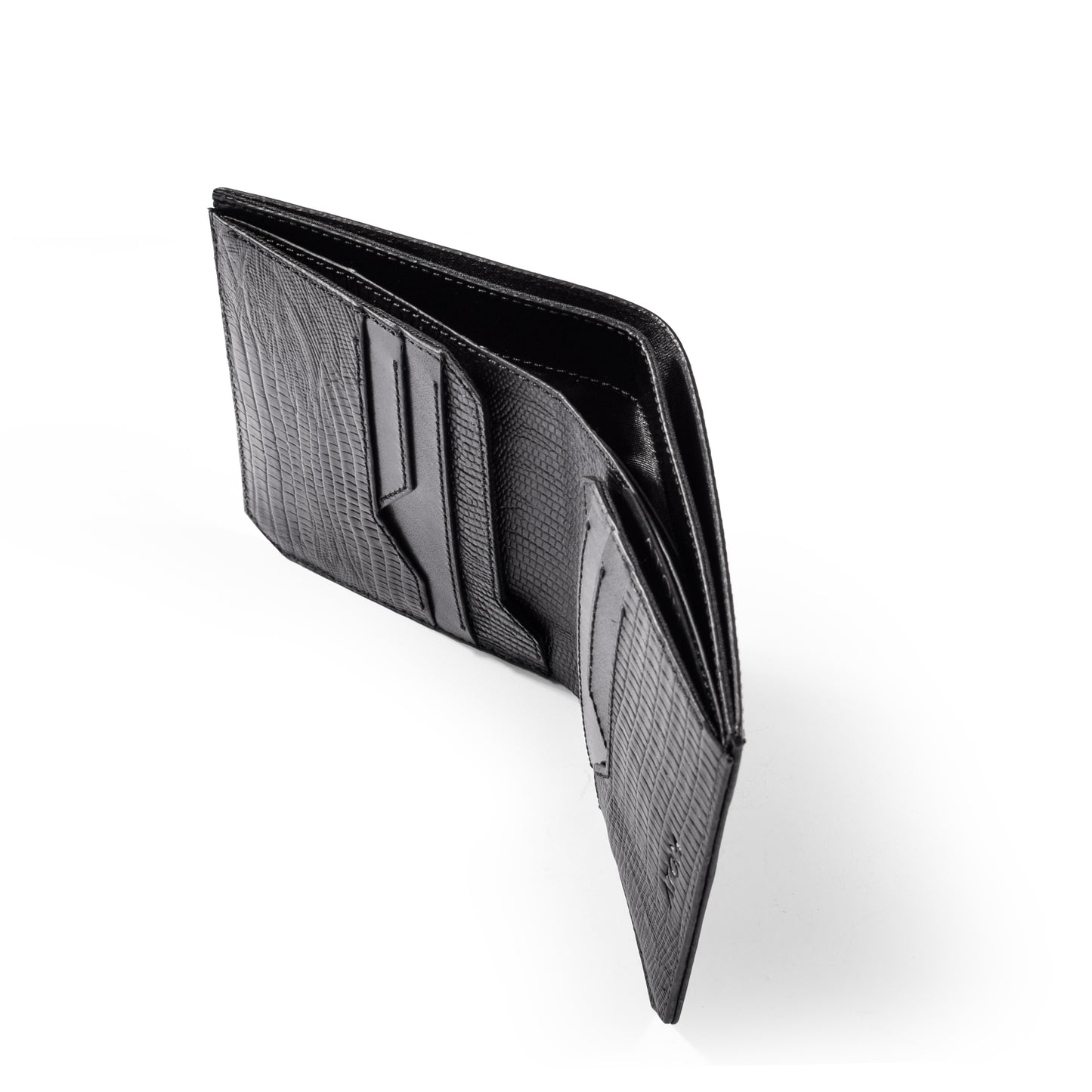 Lizard Black Wallet