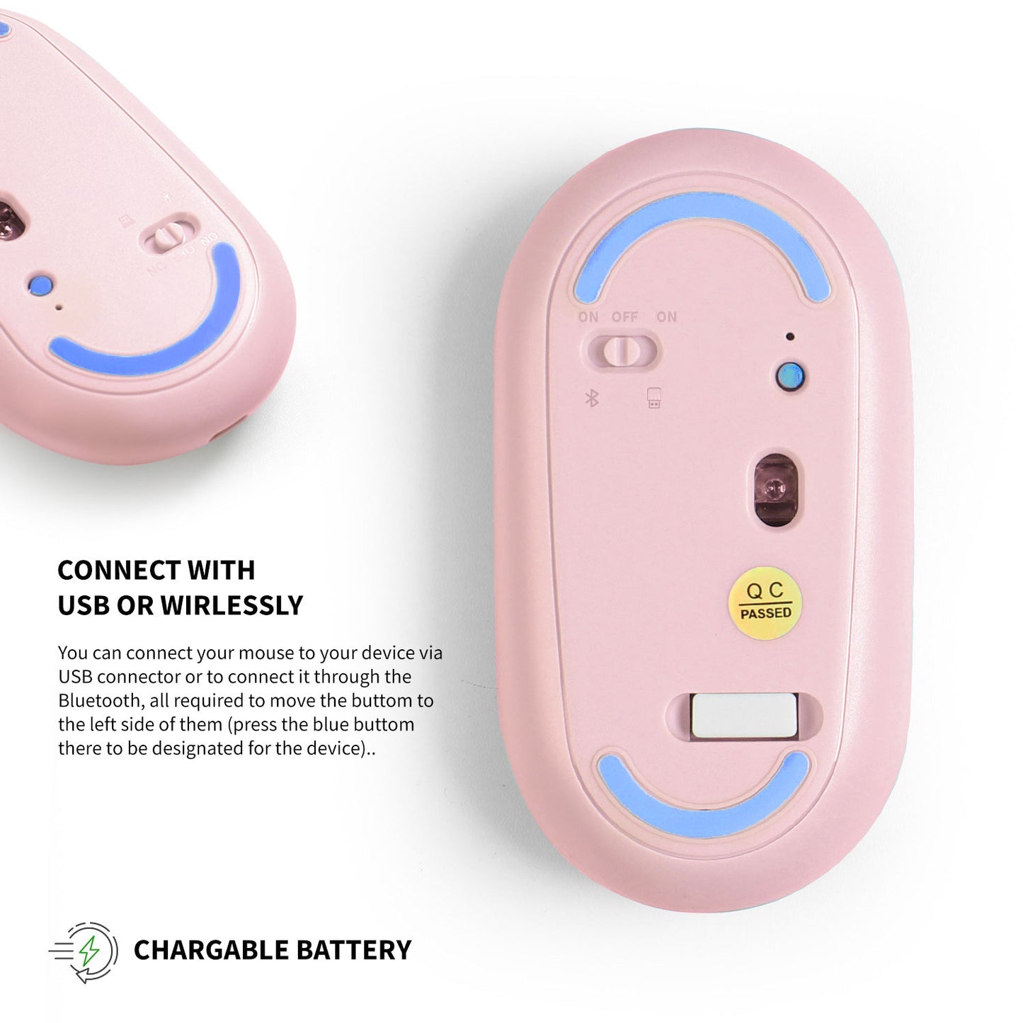 Blushy Empowering Wireless mouse