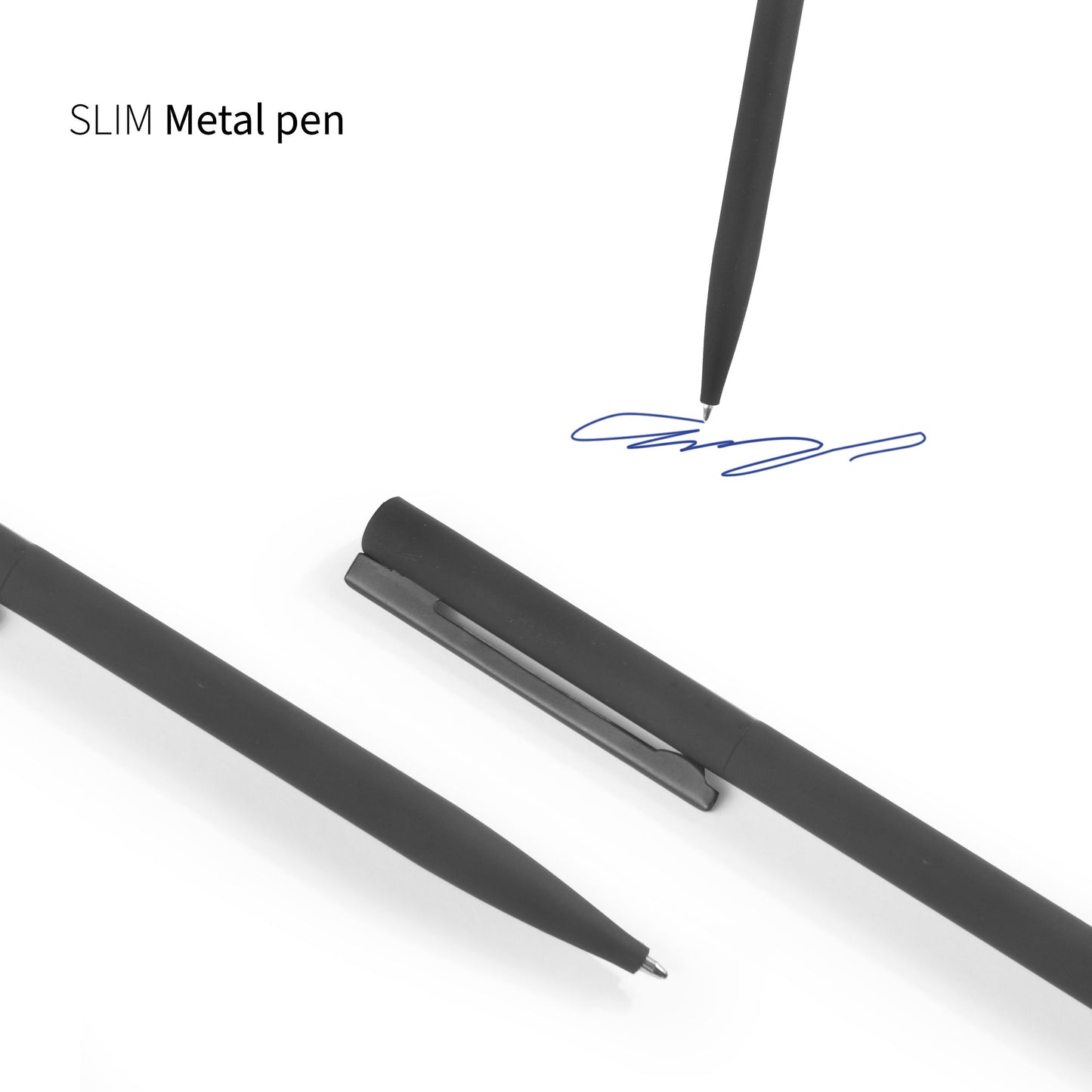 2 Slim metal pens