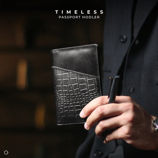 Timeless Genuine Passport holder