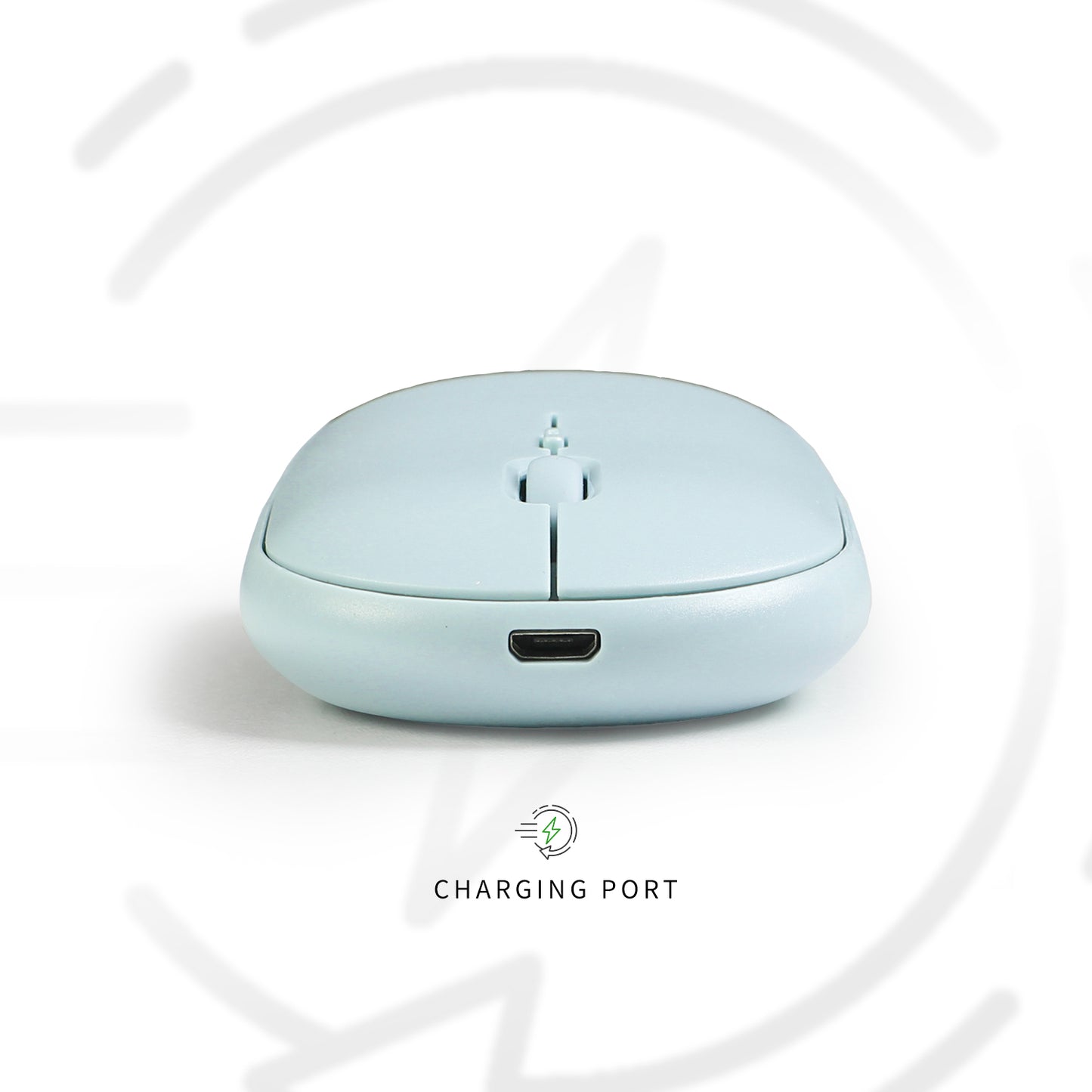 Baby blue Empowering Wireless mouse