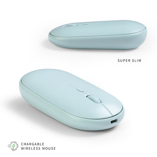 Baby blue Empowering Wireless mouse