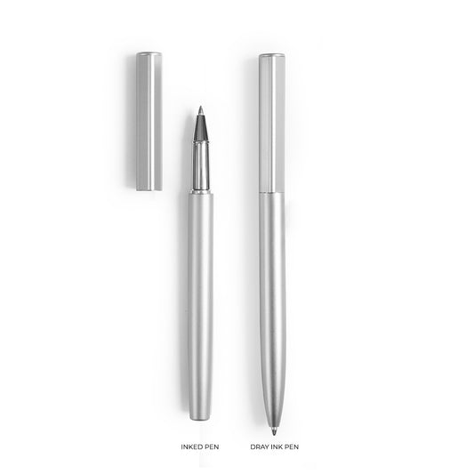 Silver Slim Pen Set