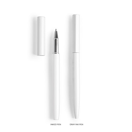 White Slim Pen Set