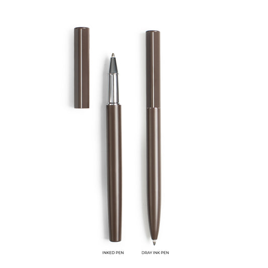 Brown Slim Pen Set