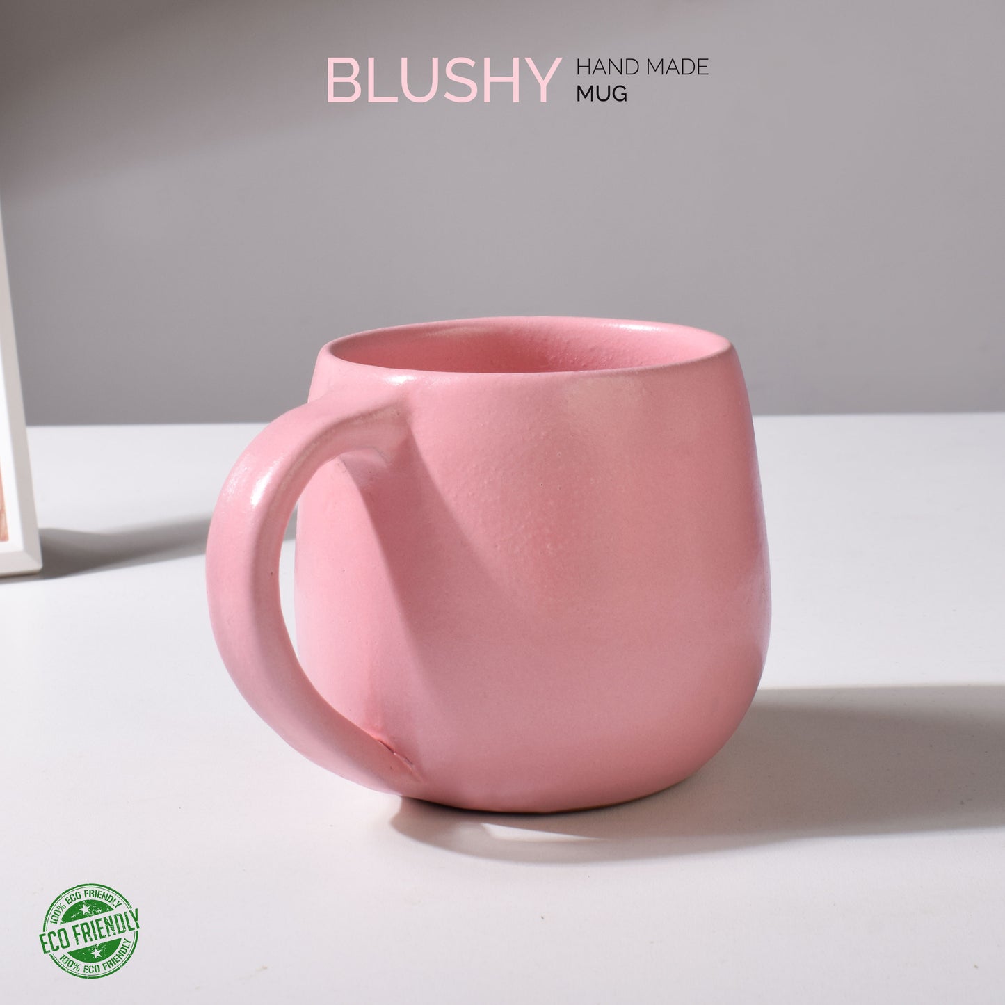 Blushy Hand made mug